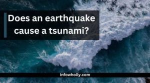 does an earthquake cause a tsunami