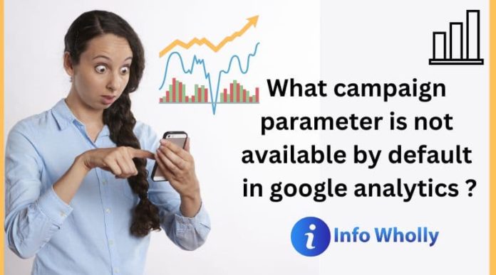 what campaign parameter is not available by default in google analytics ?