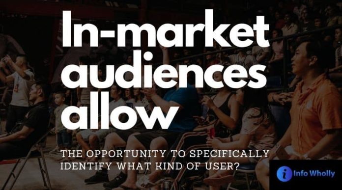 In-market audiences allow the opportunity to specifically identify what kind of user