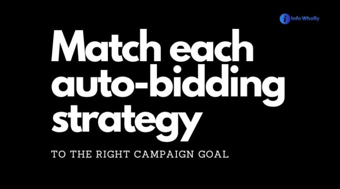 Match each auto-bidding strategy to the right campaign goal